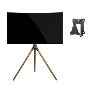 מעמד דקורטיבי לטלוויזיה עד 65" EAZO FS666V2 כולל מעמד לממיר