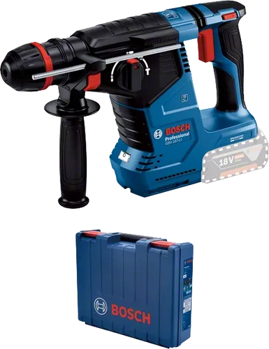 פטישון בוש נטען 18V עם חידוש עולמי – תפסנית אחת למקדחי SDS PLUS גוף בלבד דגם GBH 187-LI 
