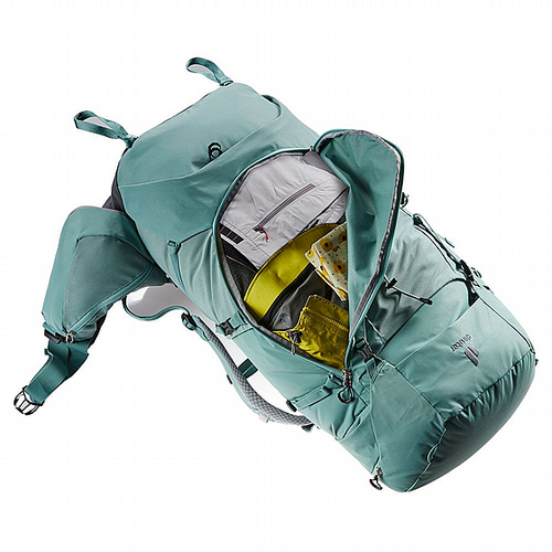 תרמיל מסע (נשים) - Deuter Aircontact Core 55+10 SL - טורקיז 2024