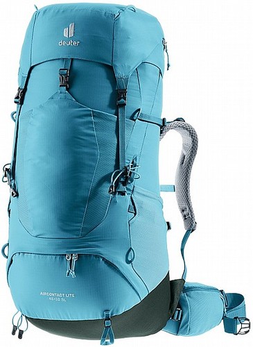 תרמיל גב - (נשים) Deuter Aircontact lite 45+10 SL - תכלת