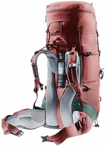 תרמיל גב - (נשים) Deuter Aircontact lite 45+10 SL - בורדו