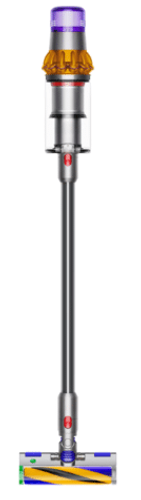שואב אלחוטי עם תאורת LED לגילוי אבק Dyson V15 Detect Absolute New SV47, שנתיים אחריות