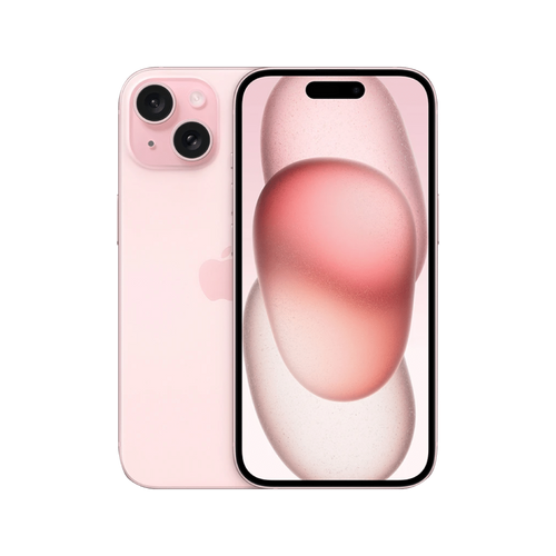 אייפון Apple iPhone 15 Plus 256GB, צבע Pink ורוד, ללא מטען וללא אוזניות, שנה אחריות יבואן רשמי