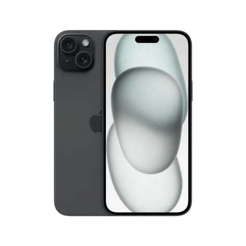 אייפון Apple iPhone 15 128GB, צבע Black שחור, ללא מטען וללא אוזניות, שנה אחריות יבואן רשמי