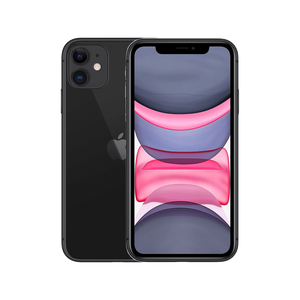 אייפון Apple iPhone 11 128GB צבע Black שחור, ללא מטען וללא אוזניות, שנה אחריות יבואן רשמי