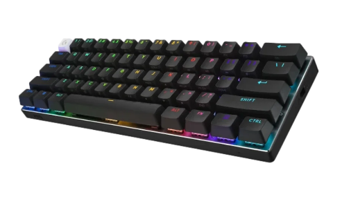  מקלדת גיימינג אלחוטית –Logitech G Pro X 60 TKL בצבע שחור 