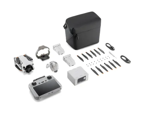 רחפן DJI Mini 4 Pro Fly More Combo Plus RC 2 , אחריות שנה ע
