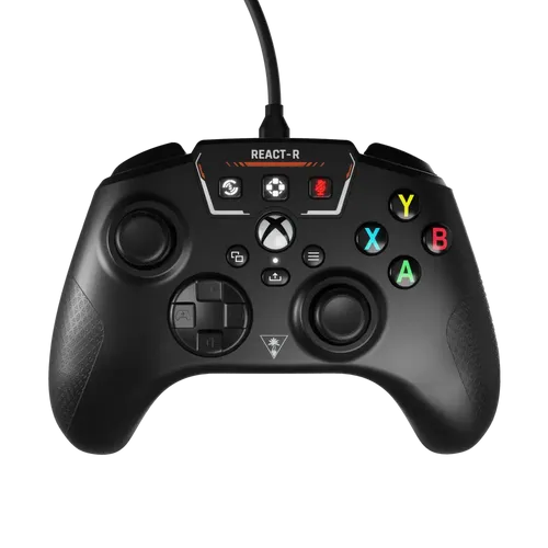 בקר חוטי Turtle Beach React-R למחשב ול-Xbox Series X/S/One - צבע שחור שנה אחריות ע