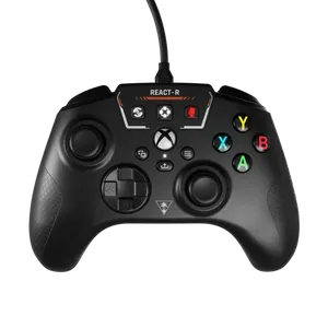 בקר חוטי Turtle Beach React-R למחשב ול-Xbox Series X/S/One - צבע שחור שנה אחריות ע"י היבואן הרשמי
