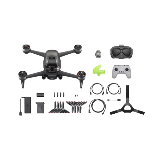 רחפן Dji FPV Combo , צבע אפור, שנה אחריות ע