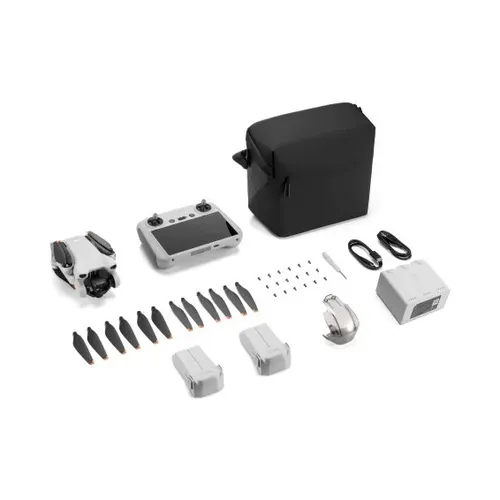 רחפן DJI Mini 3, קומבו שלט חכם, שנה אחריות ע״י היבואן הרשמי