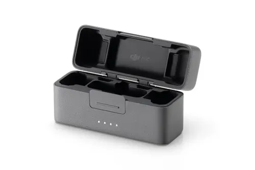 זוג מיקרופונים אלחוטיים DJI Mic 2 , צבע שחור, שנה אחריות ע