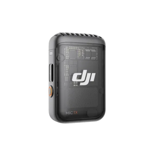 זוג מיקרופונים אלחוטיים DJI Mic 2 , צבע שחור, שנה אחריות ע