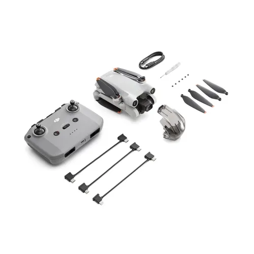 רחפן DJI Mini 3 Pro שלט רגיל, אחריות שנה ע״י היבואן הרשמי