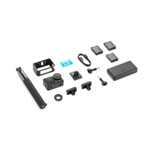 מצלמה DJI Osmo Action 4 Adventure Combo, שנה אחריות ע״י היבואן הרשמי