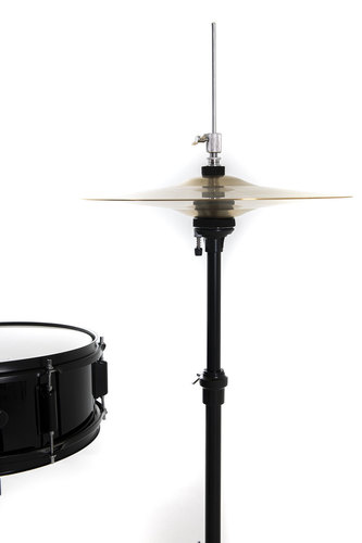 מערכת תופים מאובזרת 20 אינץ' 5 חלקים + סטנדים מצילות וכסא תופים 800050 סדרת BASIX דגם DYNAMIC מבית GEWA (Germany)