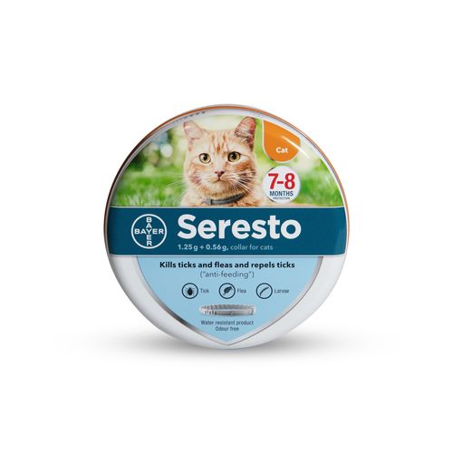 קולר סרסטו לחתול נגד פרעושים וקרציות Seresto