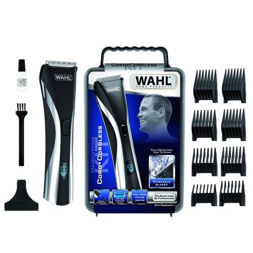 מכונת תספורת נטענת WAHL צג דיגיטלי, דגם - 2563-9697, אחריות שנתיים יבואן רשמי