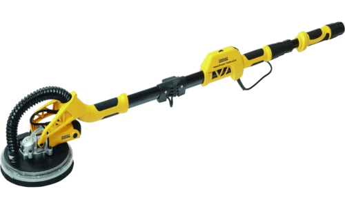 מלטשת קירות טלסקופית Stanley  750W + שואב אבק 30 ליטר  מקצועי יבש / רטוב כולל שקע חשמל 1.SFMEE500S 