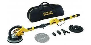 מלטשת קירות טלסקופית Stanley  750W + שואב אבק 30 ליטר  מקצועי יבש / רטוב כולל שקע חשמל 1.SFMEE500S 