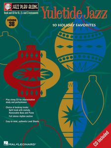 ספר תווים Yuletide Jazz: Jazz Play-Along Volume 38 - Book/CD