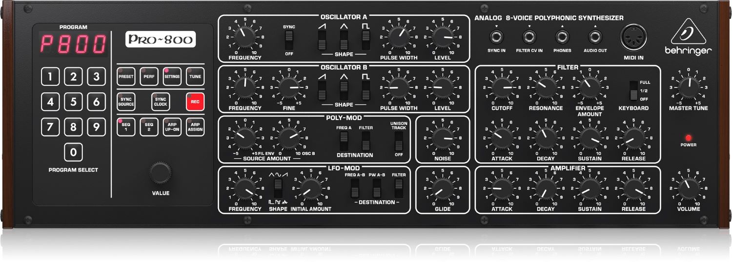 סינטיסייזר אנלוגי פוליפוני Behringer PRO-800