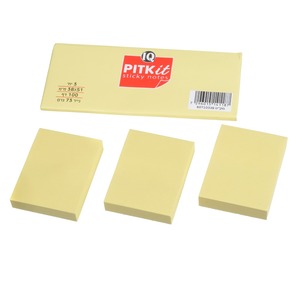 פתקיות ממו צהובות PITKIT 38X51 (300 דף)