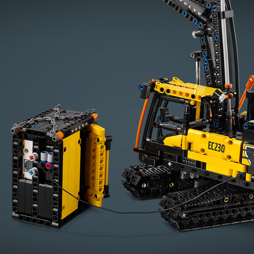 לגו טכני - משאית Volvo FMX ומחפר חשמלי  42175