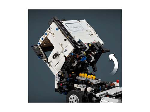 לגו טכני - משאית Volvo FMX ומחפר חשמלי  42175