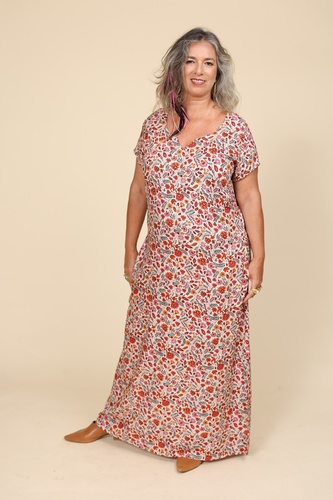 גלביה שרוול קצר plus size