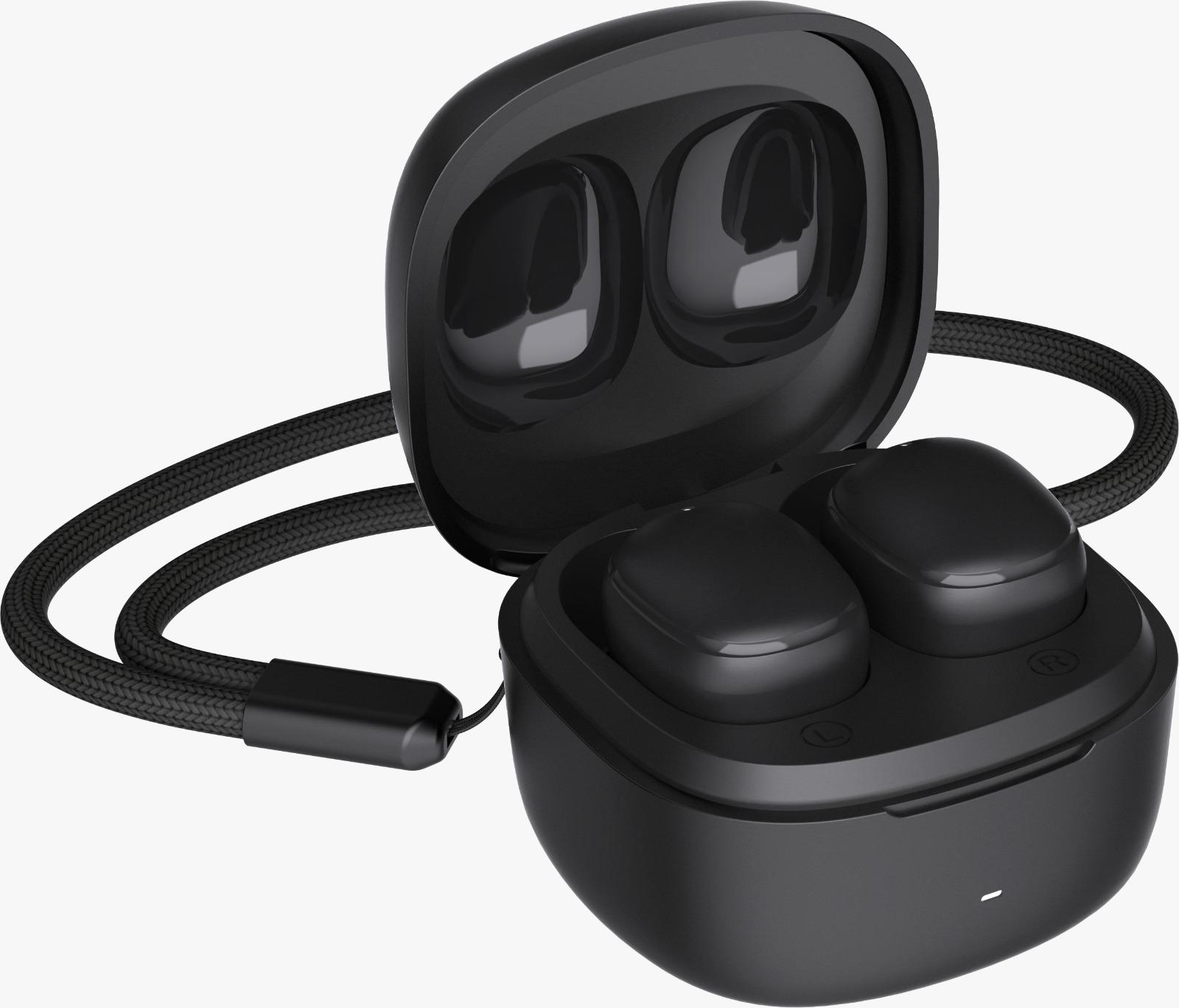 אוזניות אלחוטיות CORAL Mini Cube TWS בצבעים שחור/ לבן /ורוד