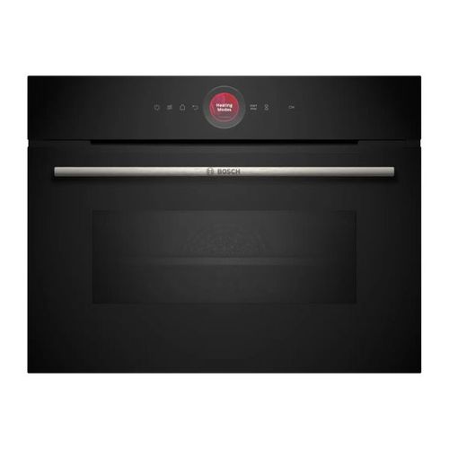 תנור בנוי 45 ליטר משולב מיקרוגל שחור Bosch CMG7241B1