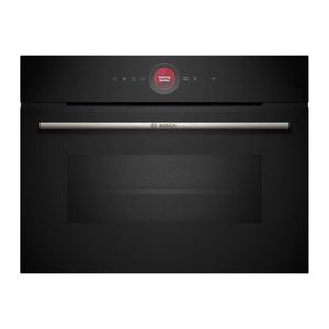 תנור בנוי 45 ליטר משולב מיקרוגל שחור Bosch CMG7241B1
