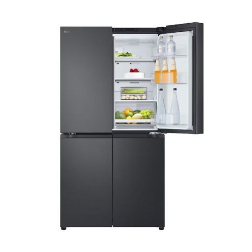 מקרר 4 דלתות 665 ליטר LG GR-728B נירוסטה מושחרת