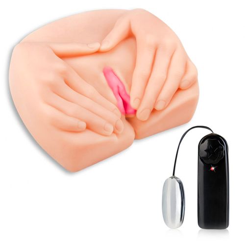 וגינה רוטטת Stroker - Vibrating Spread Open Pussy & Ass