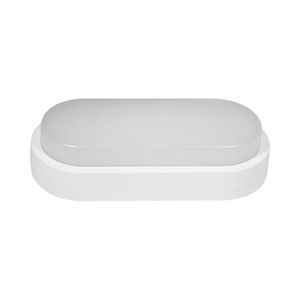 צמוד קיר/תקרה לבן MAGNUM 12W IP65 אור חם Nisko