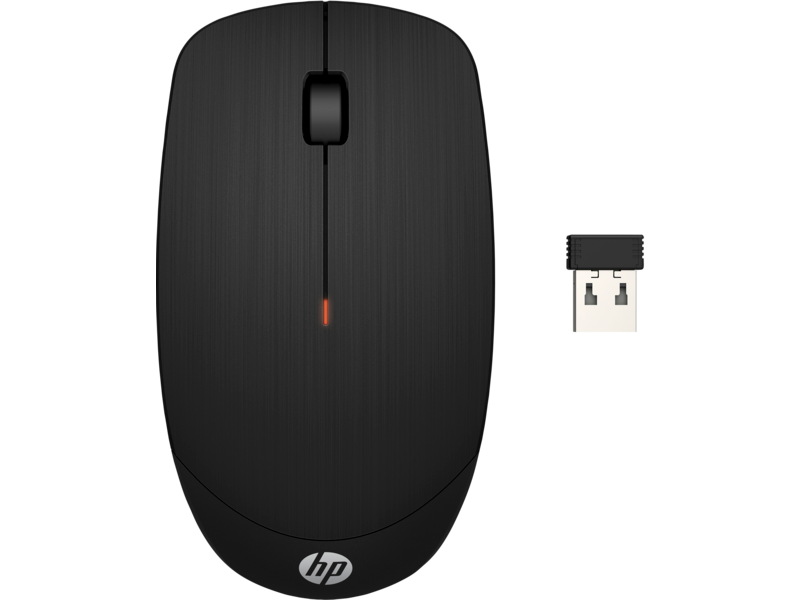 עכבר אלחוטי למחשב HP Wireless Mouse X200 - שחור