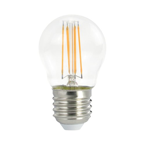  נורת לד דמוי פחם שקוף E27 5W אור חם 