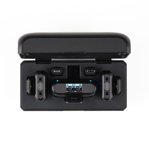 ערכת 2 משדרים ומקלט אלחוטיים כולל מיקרופונים Saramonic Blink500 B2 Plus