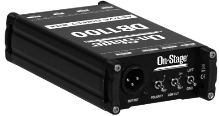 On Stage DB1100 Active Direct Box