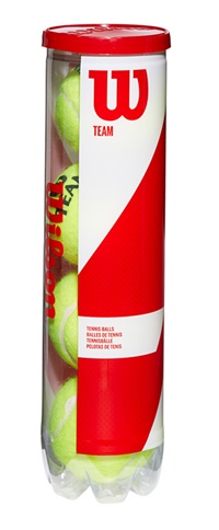 כדורי טניס ווילסון רביעייה TEAM 4 TENNIS Wilson