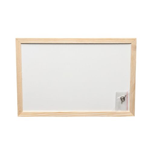 לוח מחיק מסגרת עץ 40X60 ס