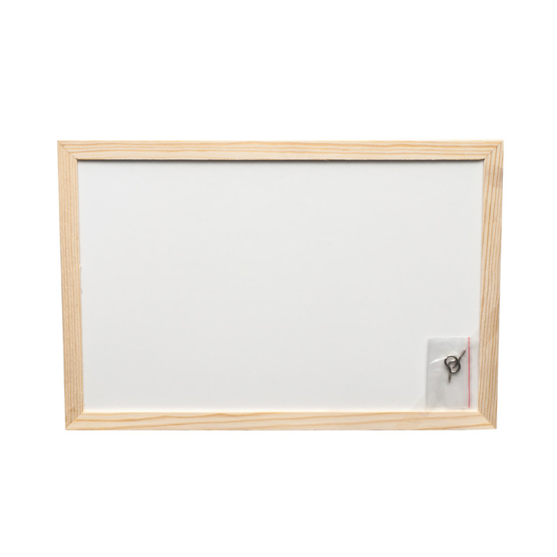 לוח מחיק מסגרת עץ 40X60 ס"מ