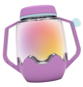 צנצנת אורות תחושתית מחליפה צבעים - סגול