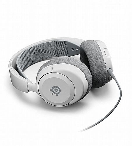 אוזניות גיימינג חוטיות דגם ARCTIS NOVA 1 STEELSERIES בצבע לבן