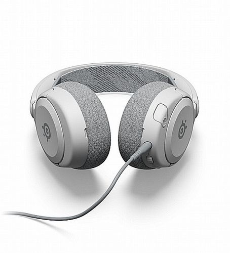 אוזניות גיימינג חוטיות דגם ARCTIS NOVA 1 STEELSERIES בצבע לבן