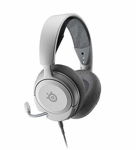 אוזניות גיימינג חוטיות דגם ARCTIS NOVA 1 STEELSERIES בצבע לבן