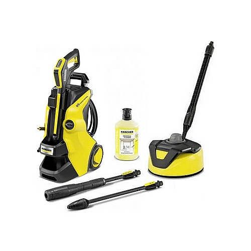 מכונת שטיפה בלחץ דגם K5 POWER CONTROL KARCHER + הליקופטר דגם T5 + סבון