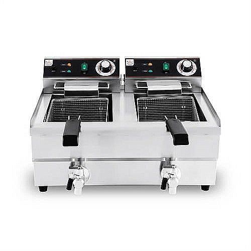 צ'יפסר כפול מקצועי 10 ליטר (10x2) דגם GL-102V GAL ON