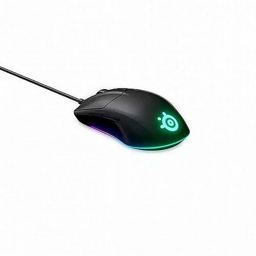 עכבר גיימינג חוטי דגם RIVAL 3 STEELSERIES בצבע שחור